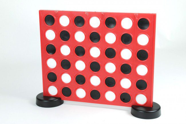 Connect Four style game for garden