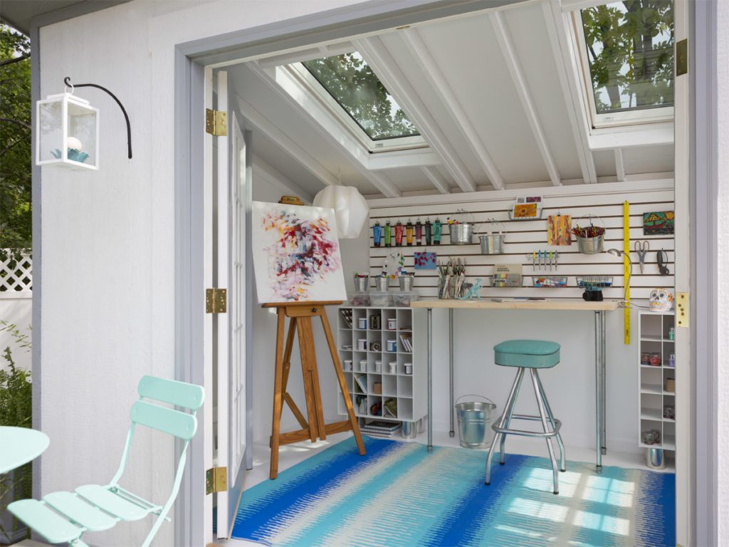 She Shed Art Studio