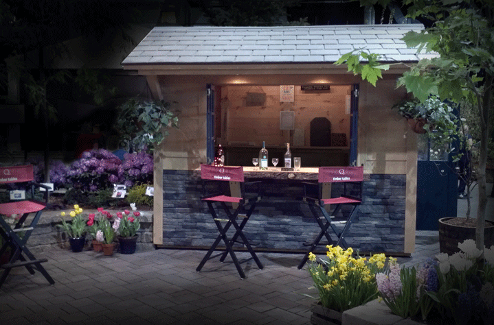 Make your shed cool again with a backyard bar | The Garden ...